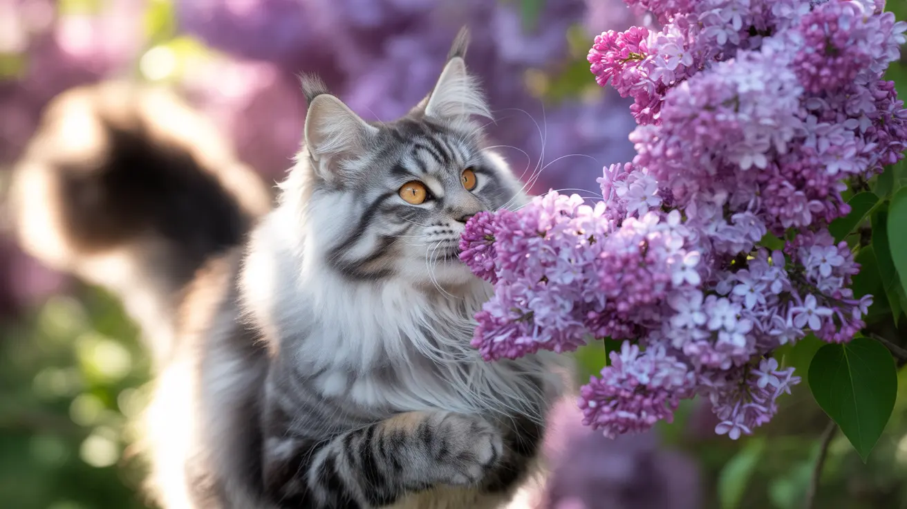 ¿Las lilas son tóxicas para gatos?