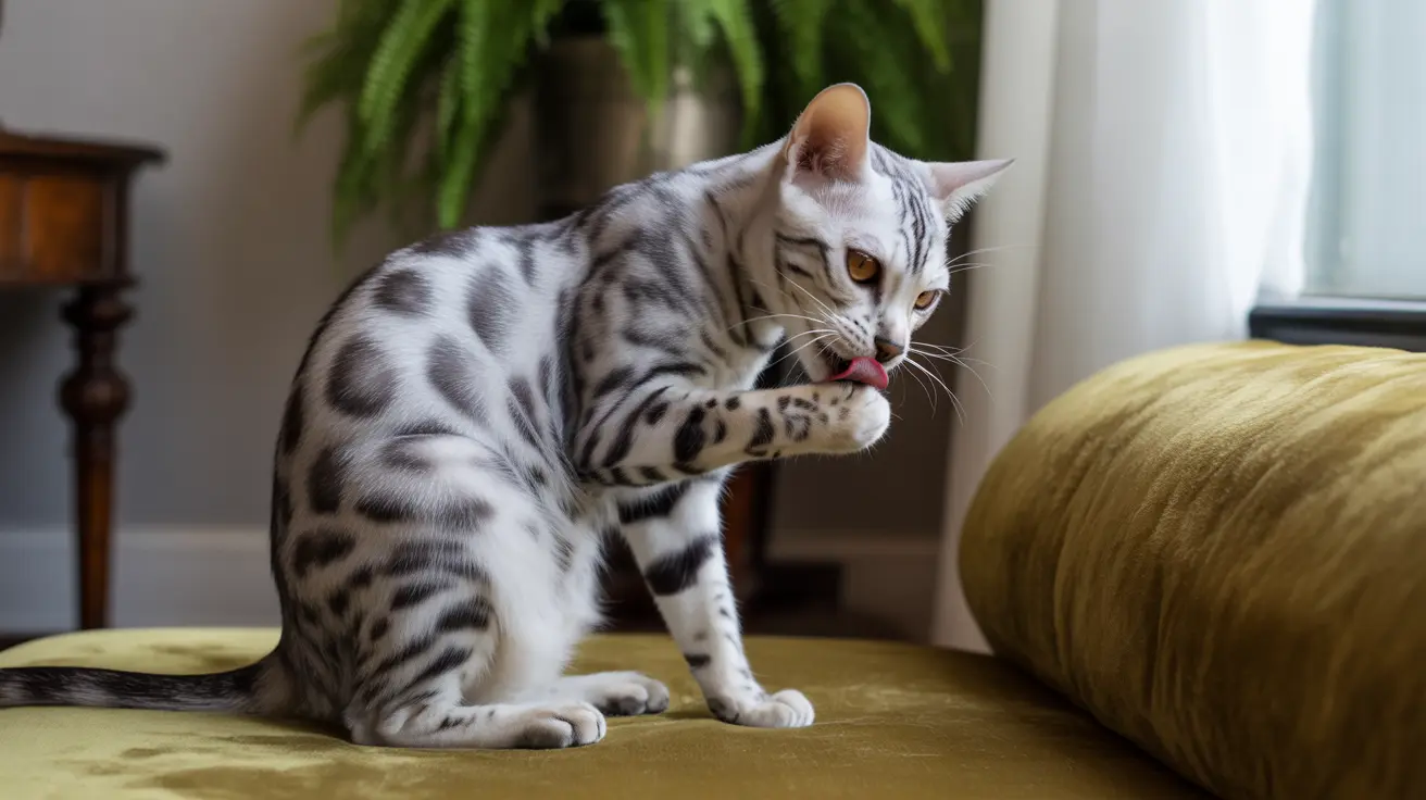 Pourquoi mon chat se lèche après les caresses ? Décryptage du léchage post câlins