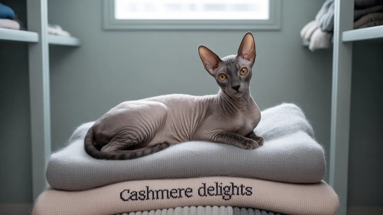 La atracción natural de los armarios para los gatos