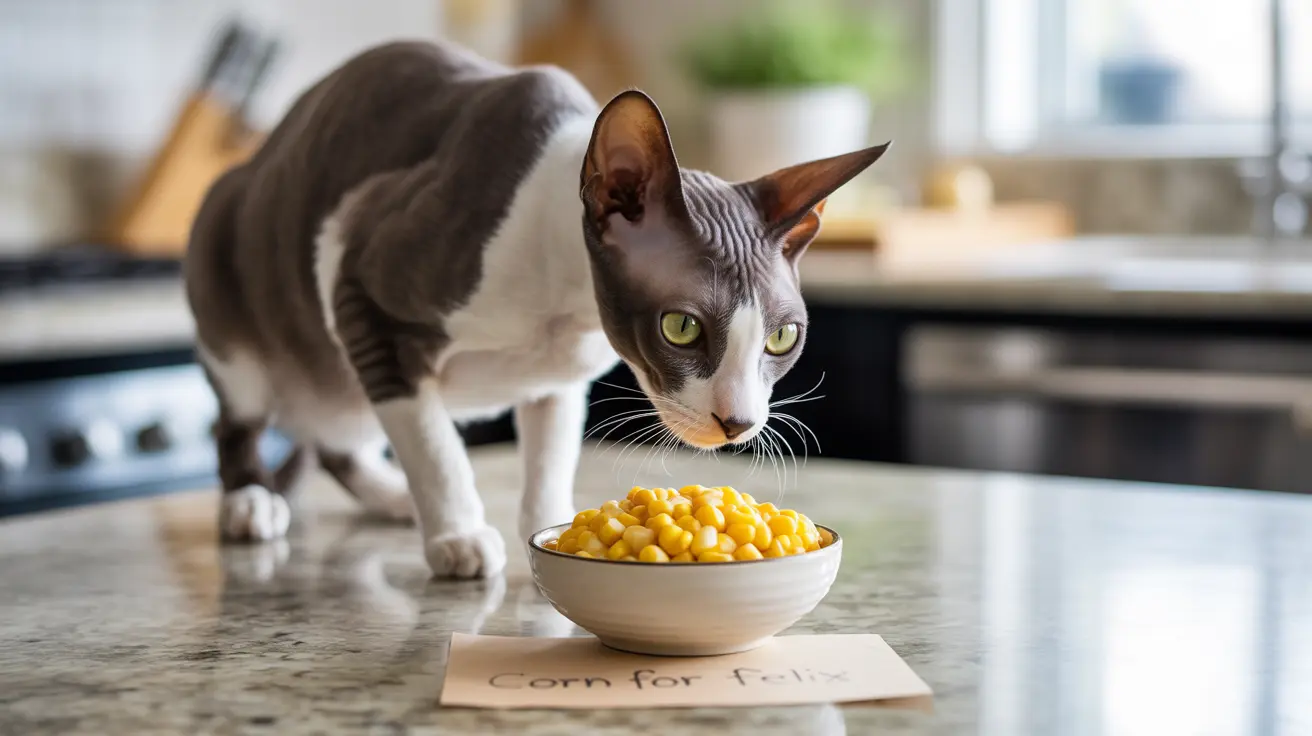 Guías de seguridad para alimentar a los gatos con maíz