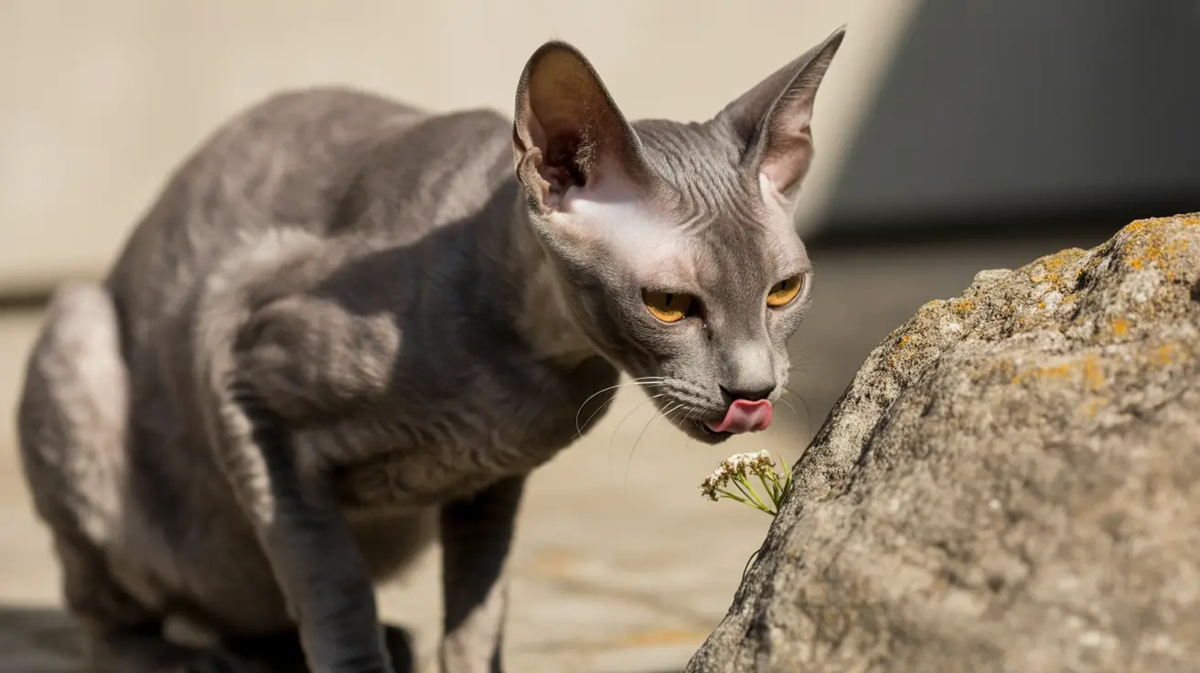 猫のフレーメン反応について理解する：魅力的な猫の行動