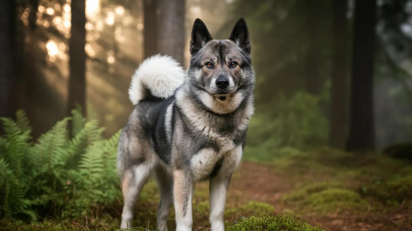 エルクハウンド：古代ノルウェーの狩猟犬と忠実なファミリーコンパニオン