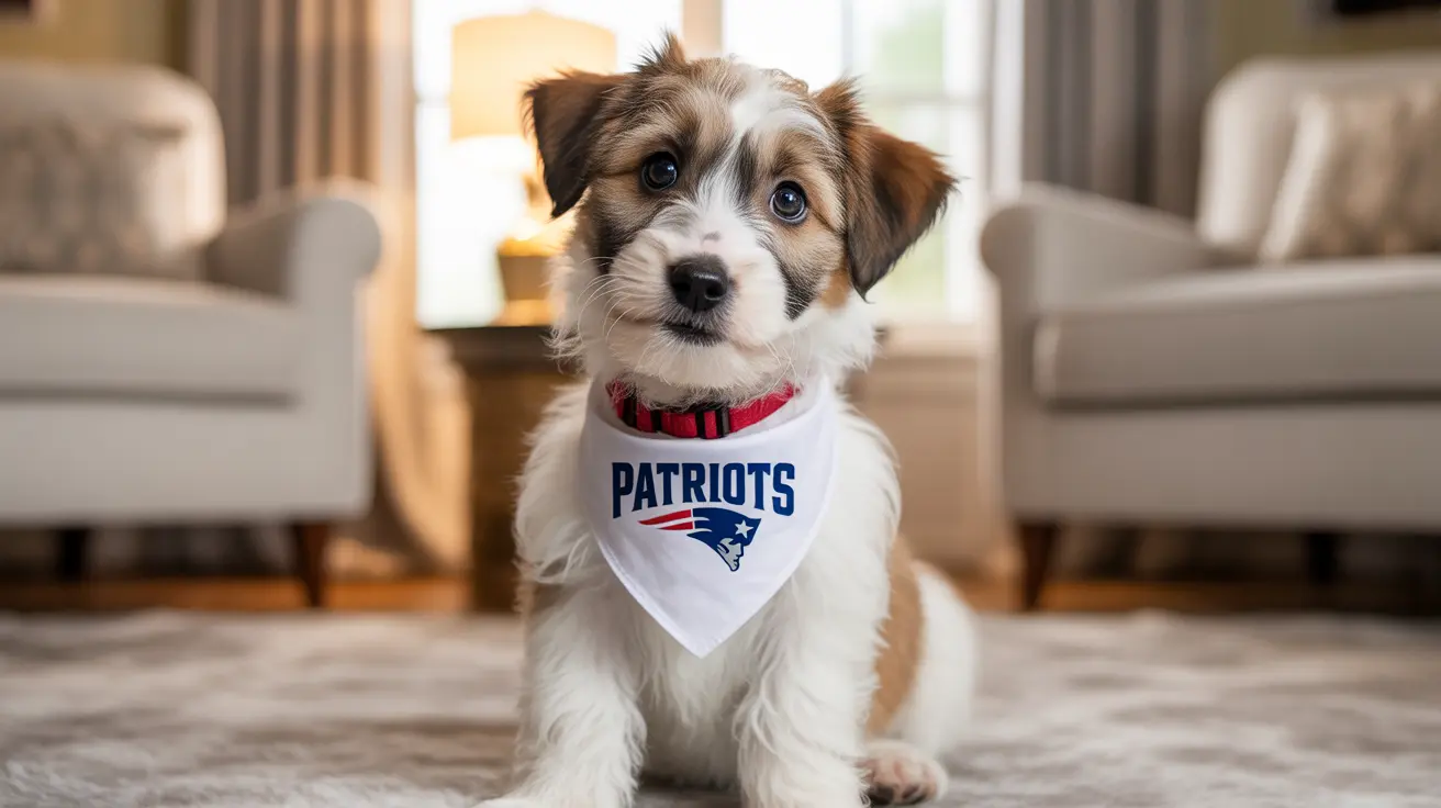 Terrier mix puppy named Neil from Animal Rescue Rhode Island featured in Puppy Bowl 2026