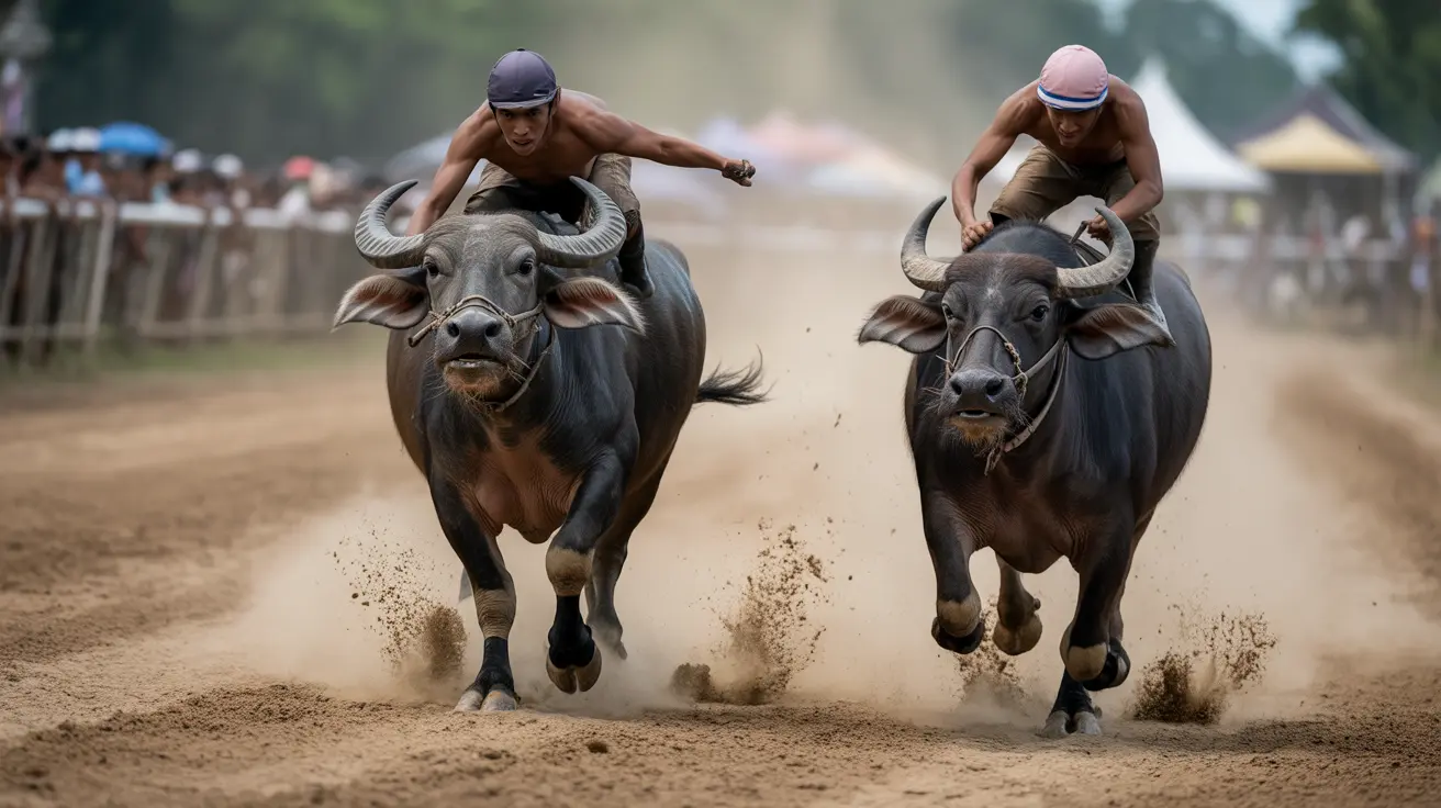 L'évolution du buffle d'eau en Thaïlande : de l'ouvrier agricole à la vedette des concours