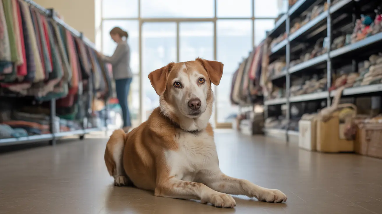 Volunteers sorting donated items at Wag the Dog Thrift Store to support animal shelter