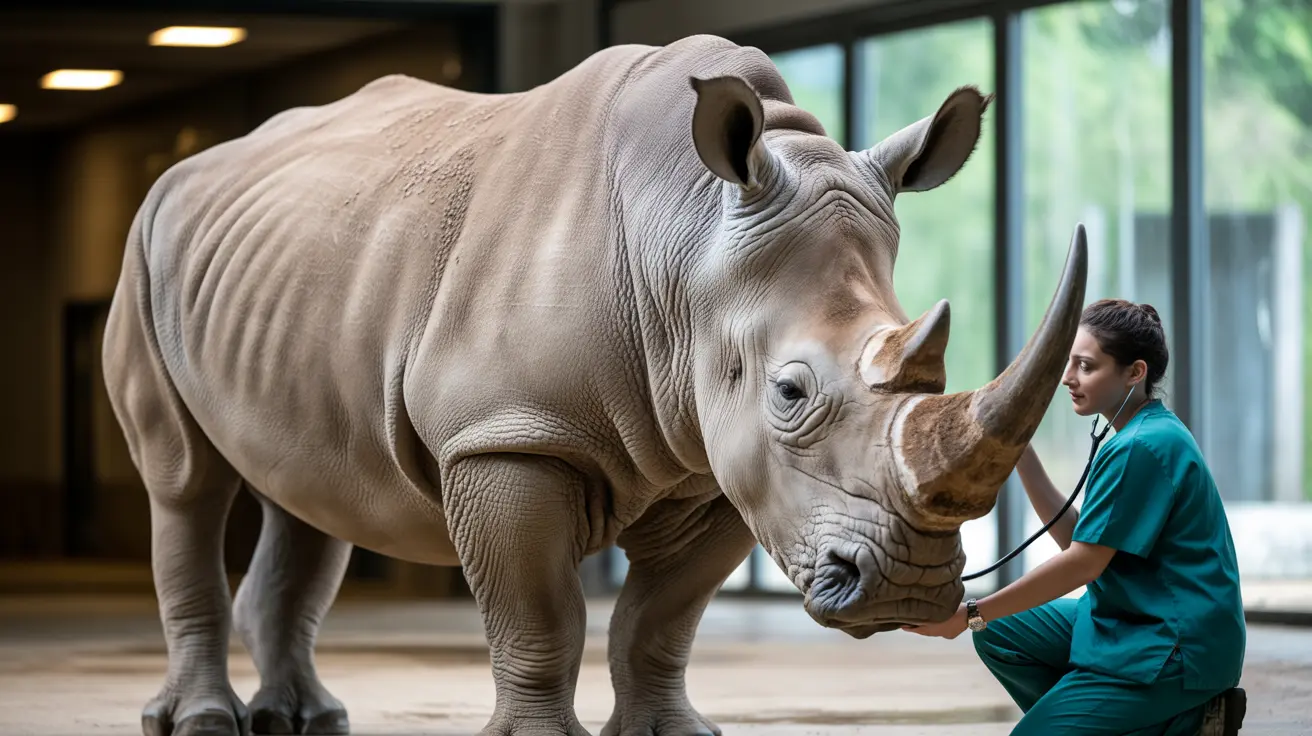 Lush animal habitat at Disney's Animal Kingdom showcasing diverse wildlife