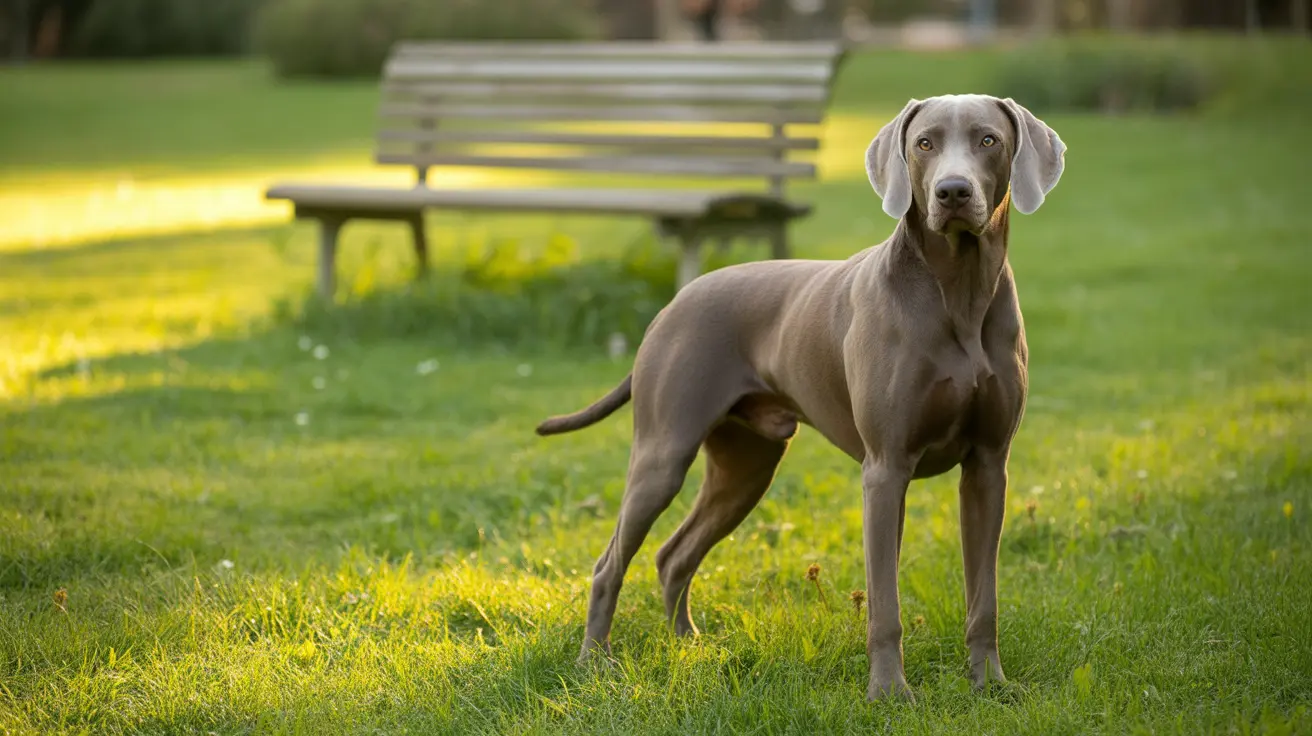 El Clásico Espectro de Colores del Weimaraner