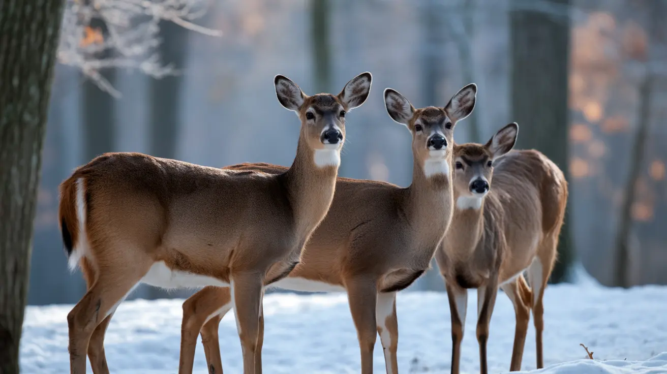 Various Long Island wildlife adapting to winter conditions