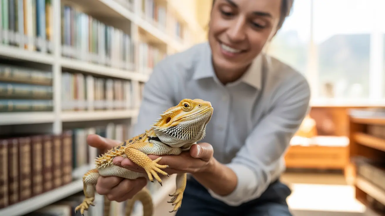 Mr. Drew presenting live animals to an engaged family audience in Southwest Harbor