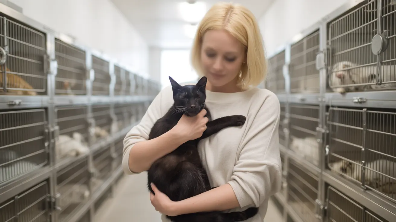 A pregnant dog and a nursing cat in a caring foster home environment