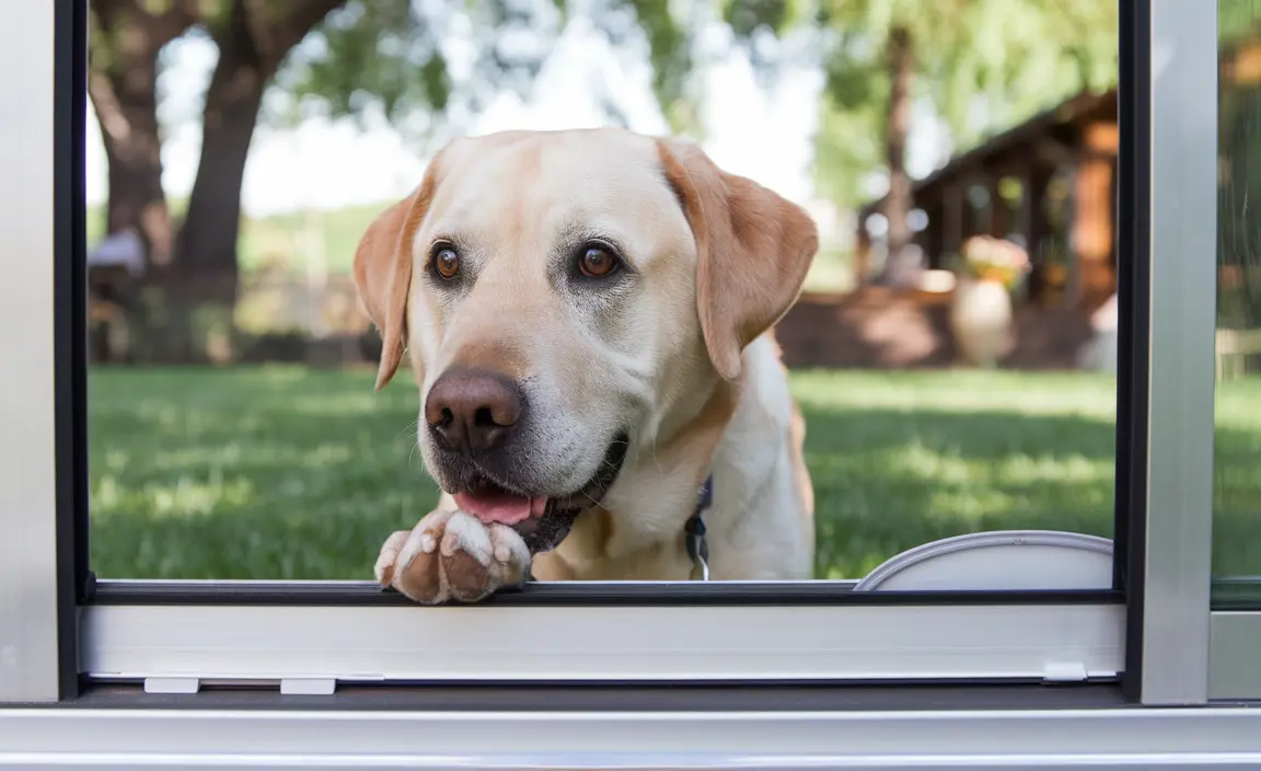 究極の自動犬用ドアガイド：ペットの自由を叶えるスマートソリューション