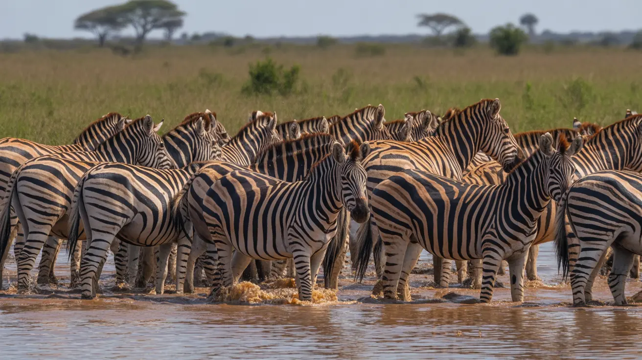 Comportamiento de animales en manada